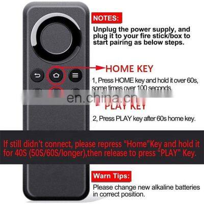CV98LM Remote Control Replacement Compatible With Amazon Fire TV Stick for Amazon Fire TV Box Without Voice Function photo-5