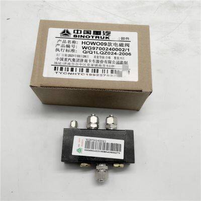 SINOTRUK HOWO truck part solenoid valve WG9700240002