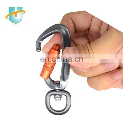 Hiking Carabiner Wholesale Camping Sling Swivel Carabiner With Triple Lock photo-4