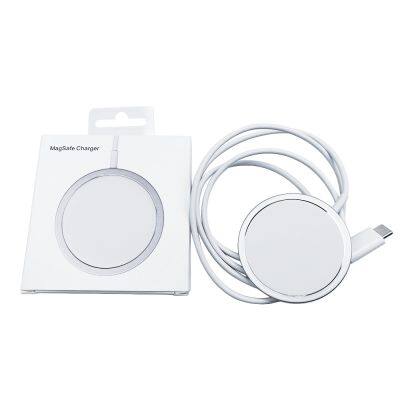 15W Magnet Wireless Charger For IPhone Mobile Magnetic Wireless Charging Stand Cell Phone Spare Parts photo-5