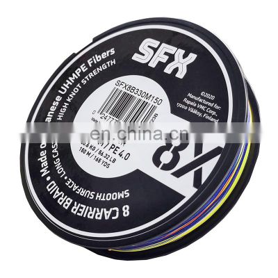 21 SFX 8X 8 Stands Strong Multifilament PE Braided Fishing line multifilamento long line fishing