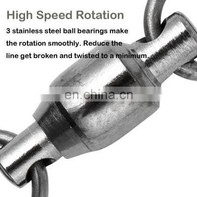 JOHNCOO In Stock Wholesale Chinese Fishing Tackle Stainless Steel Rolling Swivel Fishing Swivel photo-4