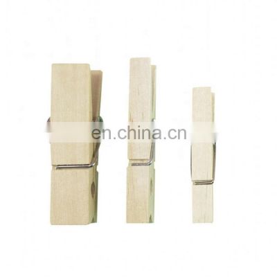 Durable simple and useful wooden clothes pegs