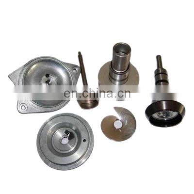 Assemble cast iron and machining brass textile machine parts