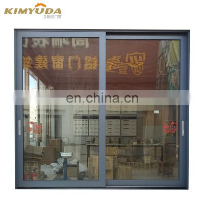 Economical frameless sliding folding glass curtain style balcony partitions aluminium sliding doors