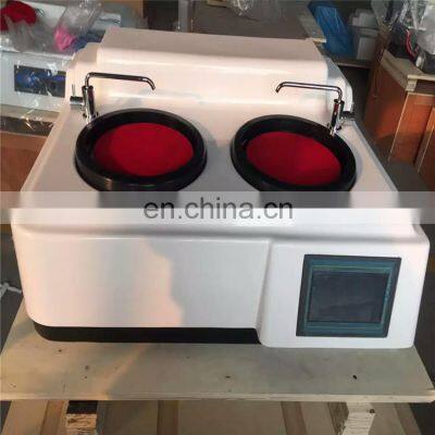 MP-2S Automatic Touch Screen Dual Disc Metallographic Specimen Jewelry Fiberglass Grinding And Polishing Machine photo-4