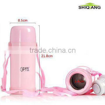 500ml double wall stainless steel outdoor thermos with cartoon logo BL-2047