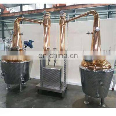 High Quality Copper Alcohol Distillery Equipment Whisky Making Machine photo-2
