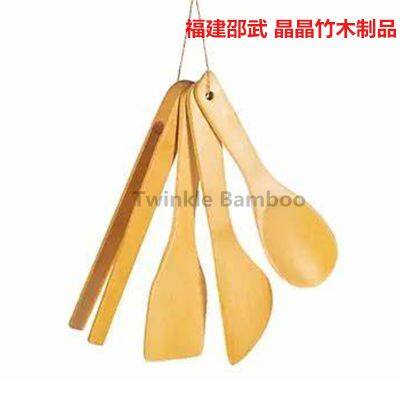 Bamboo utensil set Wholesale customized bamboo cooking tools Sale