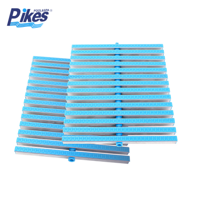 Aluminium Alloy18cm 20cm 25cm 30cm Anti-slip Swimming Pool Grilles Plastic Overflow Pool Grating