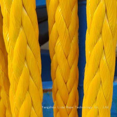 8/12 Strand UHMWPE Mooring Rope for Towing/Mooring Rope photo-2