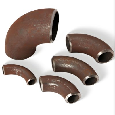 Seamless straight seam welded elbows