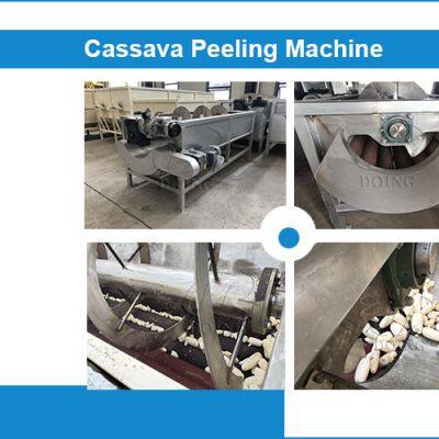 2026 New Arrival Cassava Processing Machine in Nigerian Warehouse Cassava Peeler for Garri/Flour Making Eplucheur De Manioc photo-2