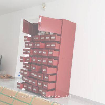 Armario de Medicina Tradicional China Educativo Hengna - Almacenamiento para el Entrenamiento de Estudiantes en Escuelas de Medicina Gris Mate photo-2