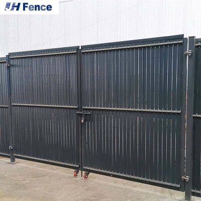 Luxury Decorative Galvanized Steel Fence Railing Handrail Wrought Iron Gate Waterproof