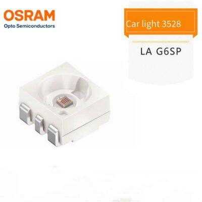 Osram 3528 Six-pin Red Light 0.5w Osram Automotive Brake Lights and Turn Signals la G6sp