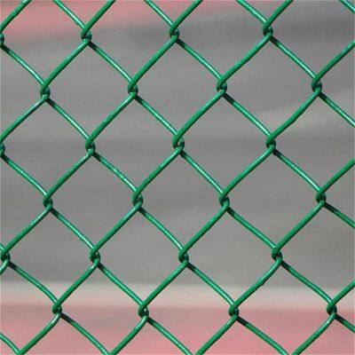Hot-Dipped Galvanized Chain Link Fence with 2.5mm Wire Diameter for Industrial Security