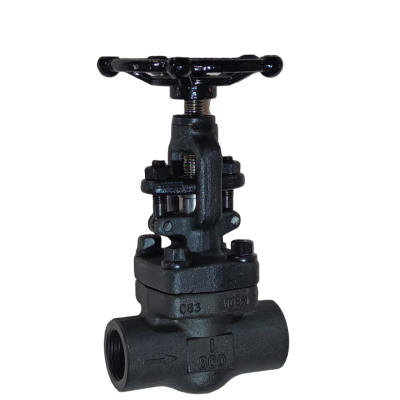 OEM A105 Forged Steel Welding Gate Valve PN16 Carbon Steel Stainless Steel Forged Steel Globe Valve for Oil Gas