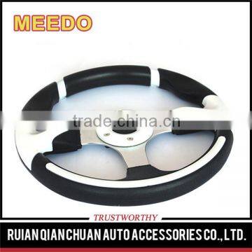 China Ruian Universal Auto parts PU 320mm High Performance Alloy OEM Racing Steering Wheels