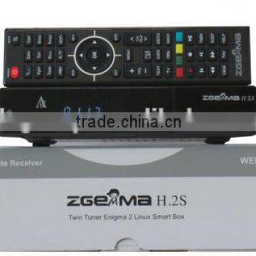 Original ZGEMMA H .2S Twin Tuner DVB-S2 + DVB-S2 Dual Core Satellite Receiver Support TF Memory Card photo-3