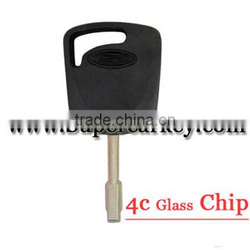 Best Price Transponder Key FO21 Blade With 4C Glass Chip for Ford Tribber