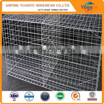 gabion retaining wall / welded gabion box