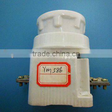 Hot selling !!!! E33 100A CE approved fuse linker Porcelain fuse base/screw fuse base