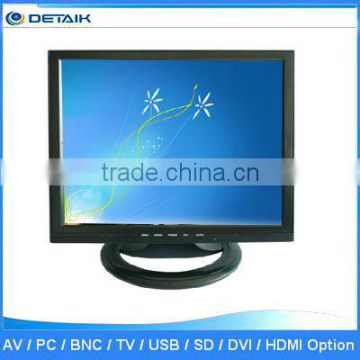 DTK-1508T USB VGA AV Input 15 inch TFT LCD TV Function Monitor