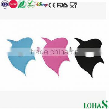 Colored Silicone Rubber Half Face Masquerade Masks