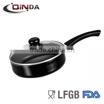 Non-stick deep frying pan with lid electric deep frying pan