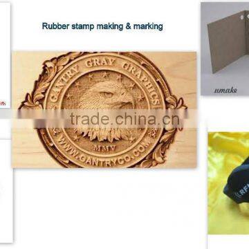 AZ-5030 40 W Rubber Stamp Making Machine With Laser photo-3
