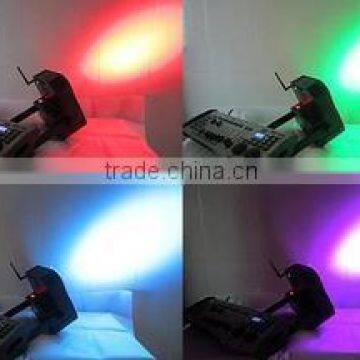 Wireless Dmx and Battery Rgbwa Led Falt Par, 9x15w RGBWA Led Flat Par, Multifunctional Led Flat Par photo-5