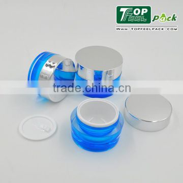 Hot Sale 50g Empty Cream Jar for Cosmetics with Aluminum Cap