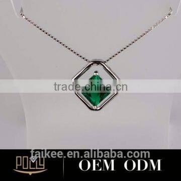 Factory Price Diamond Pendant High Quality Maxi Necklace