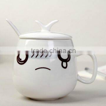 2015 hot sell mug,ceramic mug,ceramic mug with lid,ceramic mug with spoon