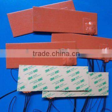 2012 Hot Sell CE ISO9001:2008 UL Electric Silicone Rubber Flexible Heater Elements with thermostat