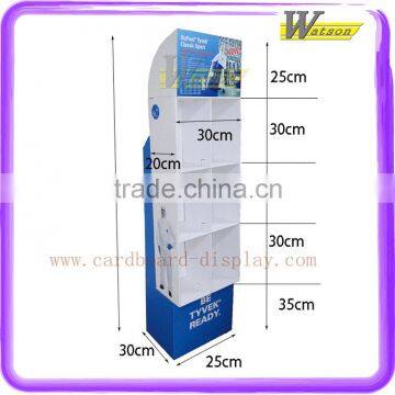 2015 New Design Corrugated Paper Fruit Candy Floor Display Stand With Tiers photo-3