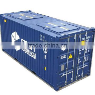 facilitate top unload 20ft/20DV bluk shipping container