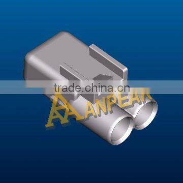 2 Pin Waterproof Plastic Electronic Wire to Wire Connector photo-2