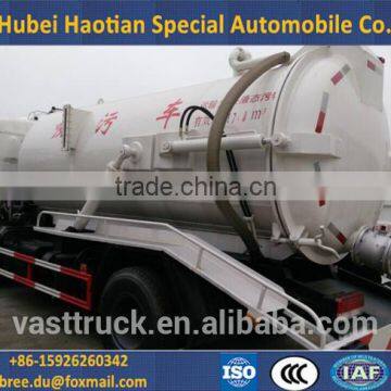 3~12 cbm sewage cleaning truck for sewage cleaning/fecal treatment