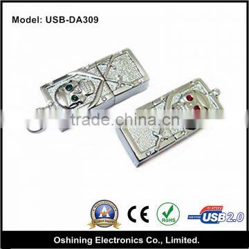 2G golden usb,jewelry usb flash devices(USB-DA309)