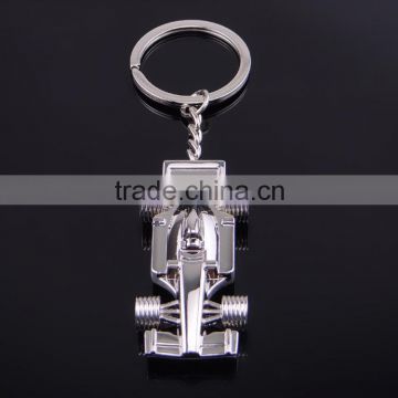 3D Alloy F1 vehicle Keychain F1 vehicle Shape Metal Keyring