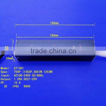 AC100V 220V 28W 7x4 Waterproof Led Power Supply For LED Street Light photo-4