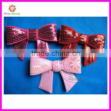 Large Sequin bow Appliques