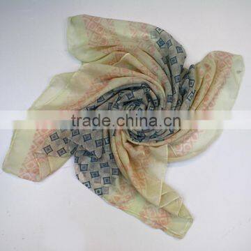 2016 Spring Scarf OEM Beaty Flower 100% Polyester Spring Scarf Quality Choice photo-3