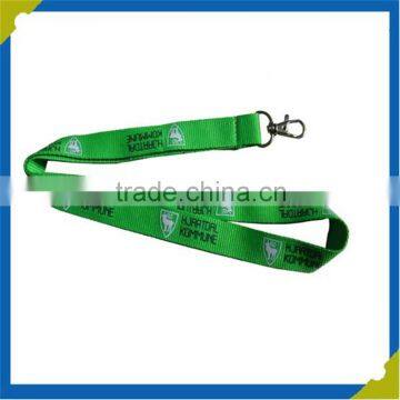 2015 fashionable design high end durable custom flat heat transfer printing polyester lanyard manufacturer