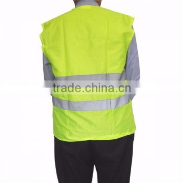 Hot Sale high visibility yellow safety vest jacket reflective