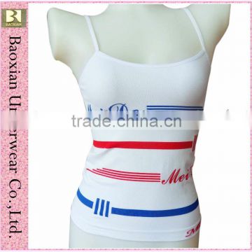 2011 camisole with thin shoulder straps