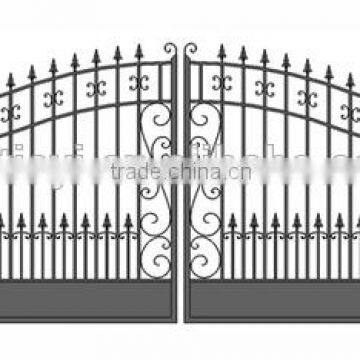 wrought iron front fence gate new models