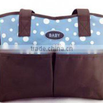 hot sale waterproof 600D polyester diaper bag mami bag